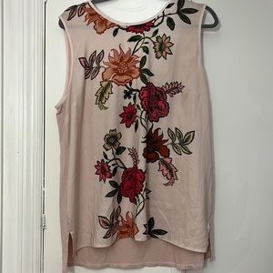 Vince Camuto Floral tank top